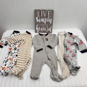 Infant footed one piece newborn
